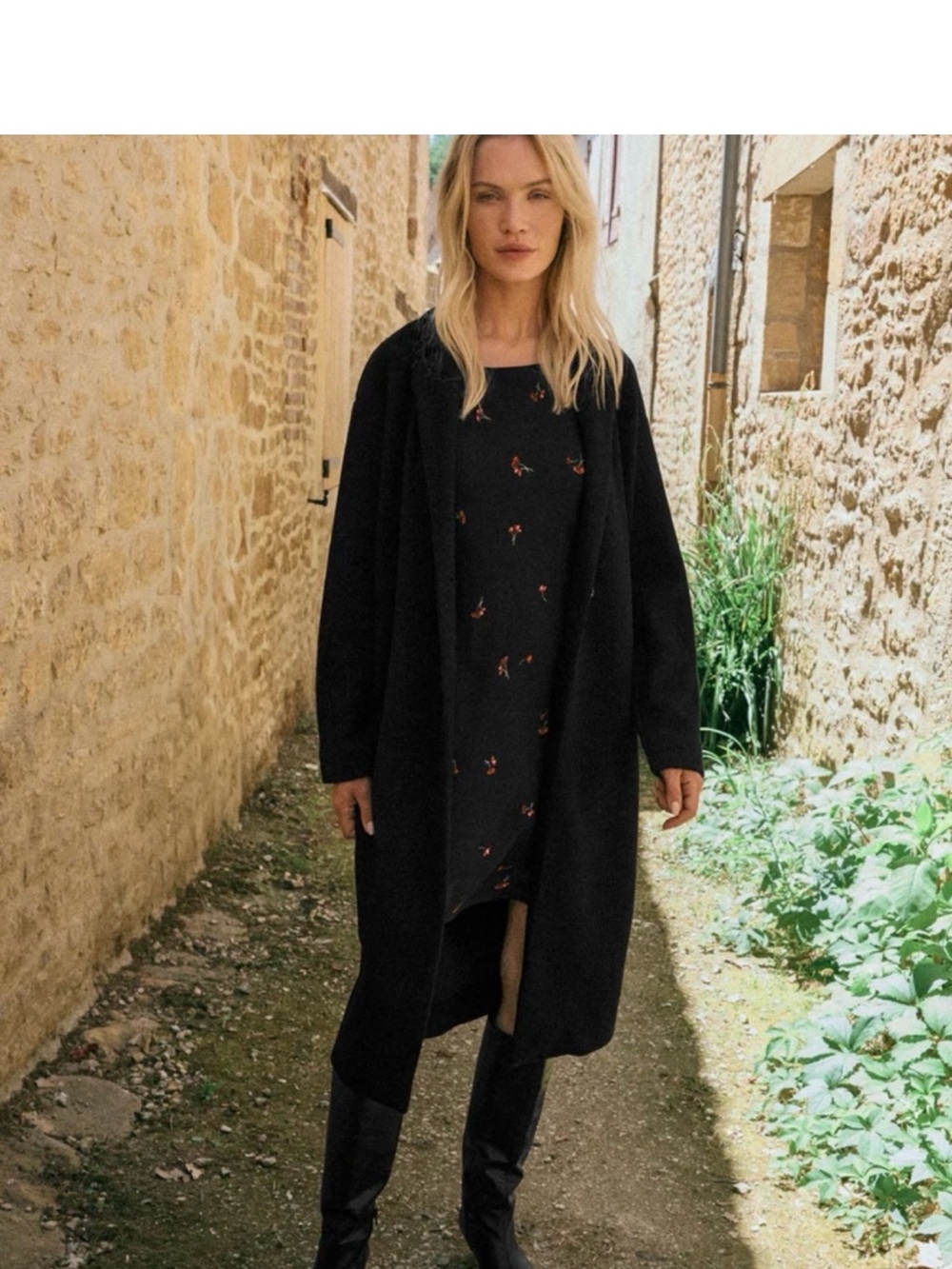 Z Supply Black Women's Mason Coat Jacket